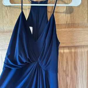 Navy blue formal dress